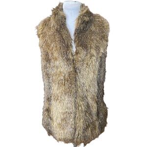 Rachel Zoe Faux Fur Vest. Size XXS